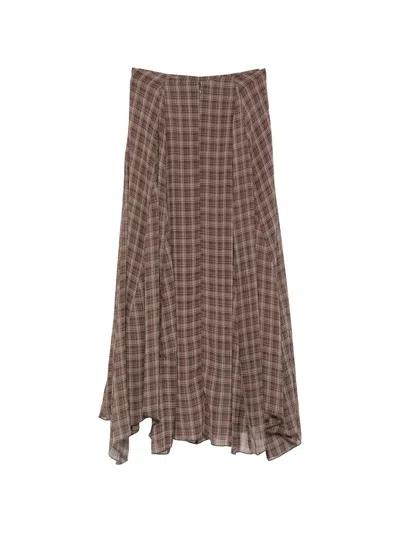 Eleh Women's Skirt In Marrone