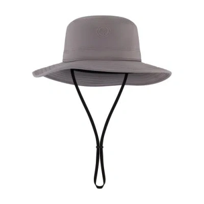 Element Adjustable Boonie Hat With Shock Cord And Wide Brim In Gray