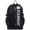 Element Backpack With Vertical Logo Print In Black