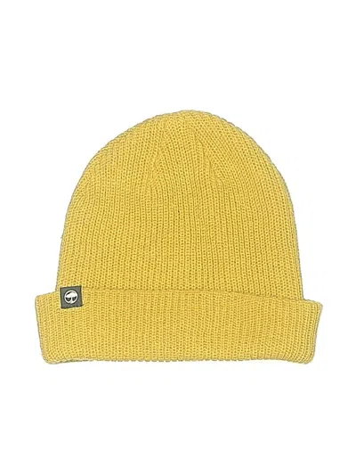 Pre-owned Element Beanie Hat In Yellow