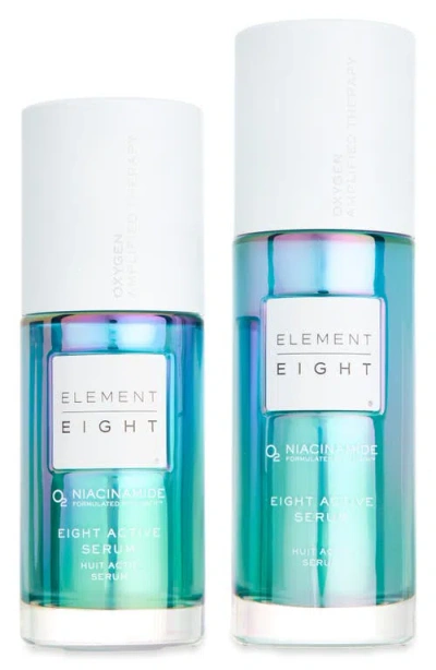 Element Eight Eight Active Serum Home And Away Set In Transparent