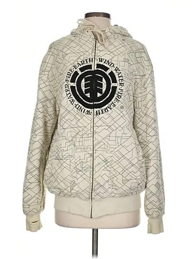 Pre-owned Element Jacket In Silver