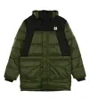 Element Long Men's Polar Parka Forest Night Jacket In Forest Night