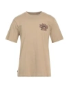 Element Man T-shirt Khaki Size M Cotton In Brown