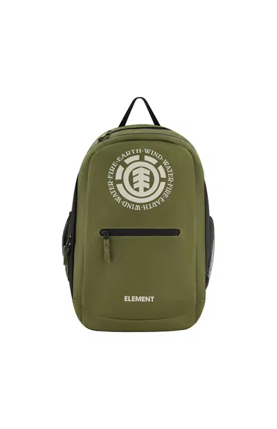 Element Men's Army Classic Logo Backpack In Green