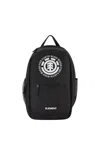 Element Men's Black Classic Logo Backpack In Black