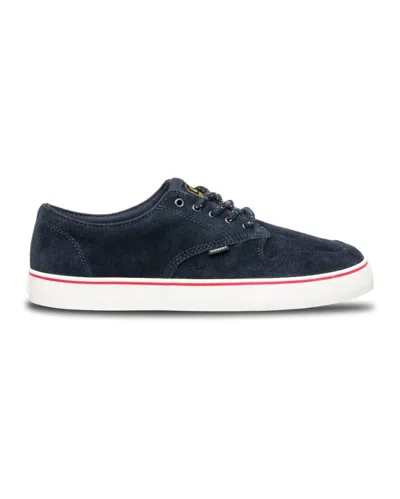 Element Men's  Topaz C3 Sneakers Eclipse Navy Bone Suede Skate Shoes Jobb1773 In Blue