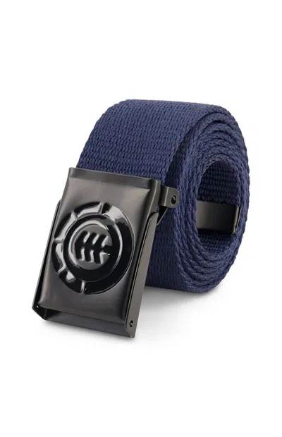 ELEMENT MEN'S INDIGO LOGO BELT