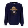 Element Men's Jacquard Sweater X Smokey Bear Eclipse Navy In Eclipse Navy