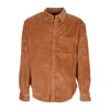 Element Men's Long Sleeve Shirt Bold Corduroy Shirt Cashew In Cashew