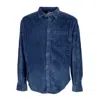 Element Men's Long Sleeve Shirt Bold Corduroy Shirt Moonlit Ocean In Blue