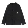 Element Men's Mountain Parka Jacket In Flint Black