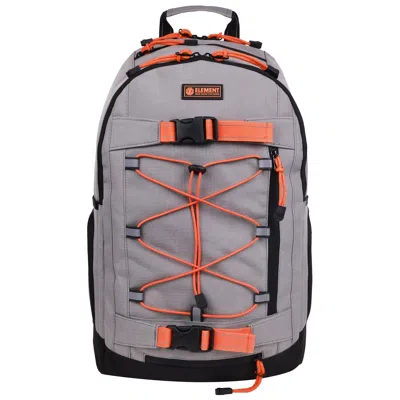 Element Ripstop Backpack- Durable Outdoor And School Bag With Skate Straps And Multiple Compartments- Grey In Gray