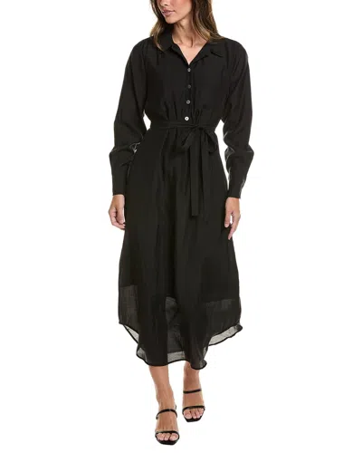 Element Shirtwaist Dress In Black