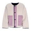 Element Teddy Bear Woman Augusta Pile Fleece Jacket Natural In Natural