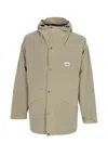 Element Trekka Jacket Vintage Khaki Men's Long Jacket In Vintage Khaki