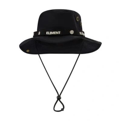 Element Vintage Surplus Wide Brim Boonie Hat In Black
