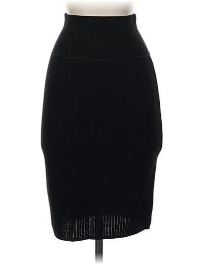 Pre-owned Element Wool Skirt In Black