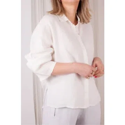 Elemente Clemente Tege Blouse In Undyed In White