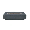 Elementi 56" Liquid Propane Concrete Fire Table, Dark Grey
