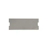 Elementi - Andes Fire Table Stainless Steel Lid | Light Grey | Rectangular | 41 X 15 In Gray