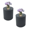 Elementi Concrete Side Table In Black