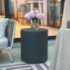 Elementi Concrete Side Table In Black