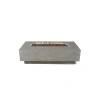 Elementi Kingsale 58" Propane Concrete Fire Pit Table In Gray