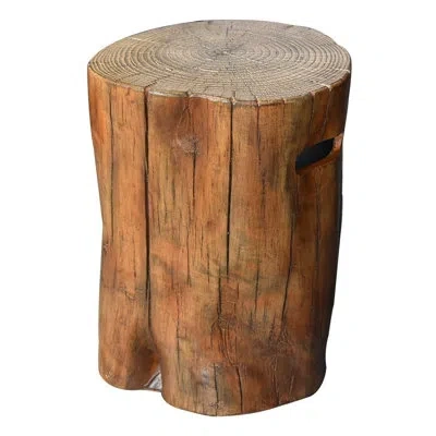 Elementi Manchester Redwood Concrete Propane Tank Cover By  Fire
