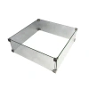 Elementi Manhattan Square Wind Screen For Manhattan Fire Table