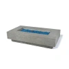 Elementi Plus Riviera 60" Fire Pit Table In Gray