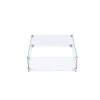 Elementi Plus Square Fire Pit Flame Guard In Clear