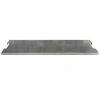Elementi Rectangular Wind Screen For Andes Fire Table In Stainless Steel