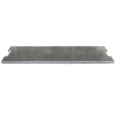 Elementi Rectangular Wind Screen For Andes Fire Table In Stainless Steel