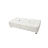 Elementi Sydney 61" Ethanol Fire Table In Cream White