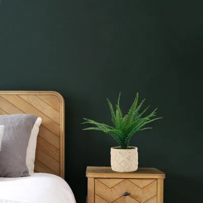 Elements 16.93" Artificial Fern Plant In Pot