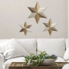 Elements 3 Piece Star Wall Décor Set In Brown;white