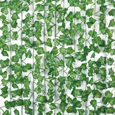 Elements Artificial Ivy Vines, 24 Piece In Green
