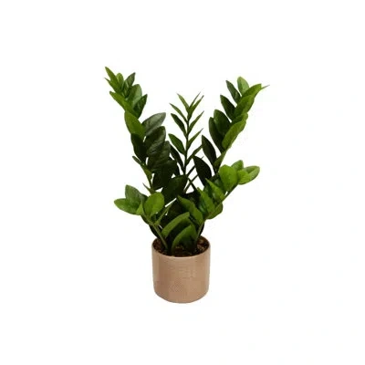 Elements Artificial Zz Plant, 21 Inch In Green