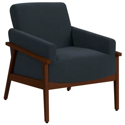 Elements Lando Langley Blue Fabric Accent Chair