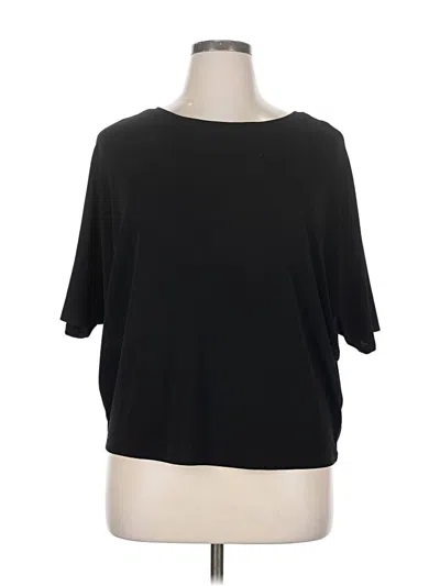 Pre-owned Elementz 3/4 Sleeve T-shirt In Black