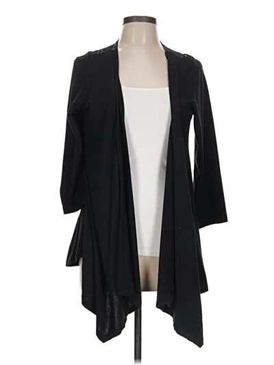 Pre-owned Elementz Cardigan Sweater In Black