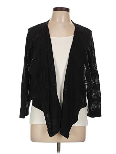 Pre-owned Elementz Cardigan Sweater In Black