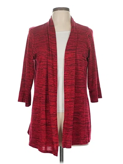 Pre-owned Elementz Cardigan Sweater In Red