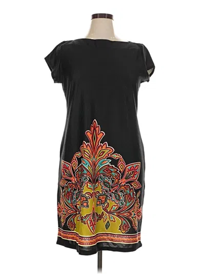 Pre-owned Elementz Casual Dress In Black