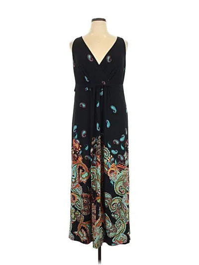 Pre-owned Elementz Casual Dress In Black