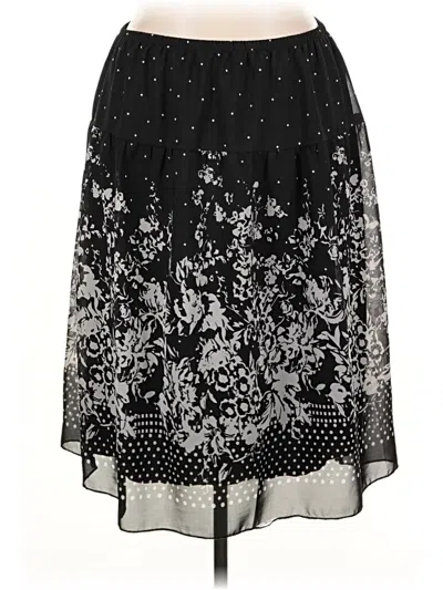 Pre-owned Elementz Casual Skirt In Black