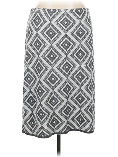 Pre-owned Elementz Casual Skirt In Gray