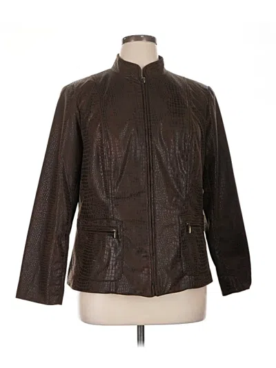 Pre-owned Elementz Jacket In Brown