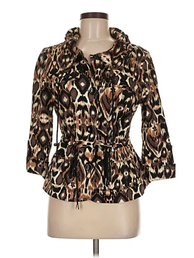 Pre-owned Elementz Jacket In Gold